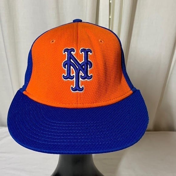 MLB Team New York Mets Flat Bill Baseball Cap - Picture 1 of 6